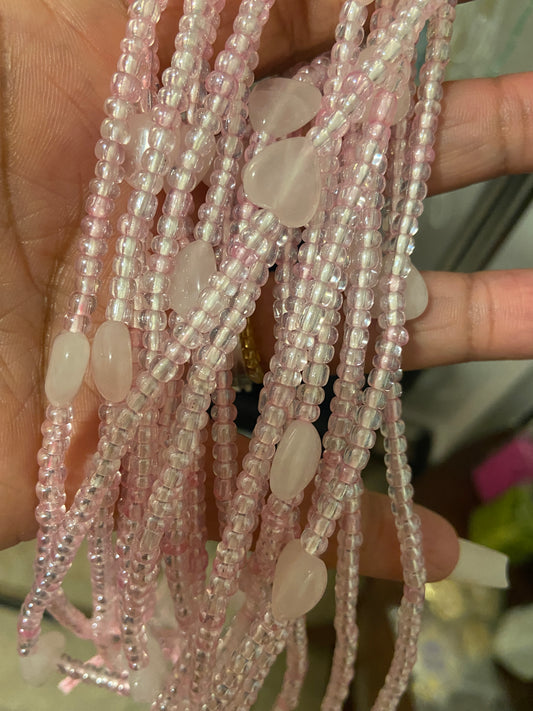 Rose Quartz Hearts