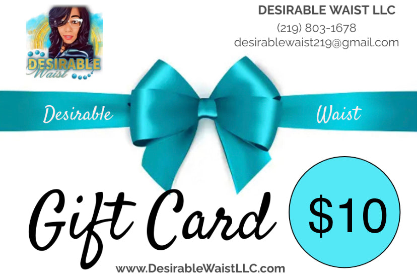 Desirable Waist Gift Cards